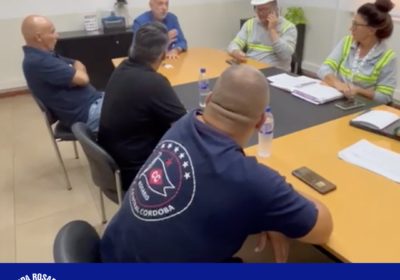 Reunión sobre Higiene y Seguridad en Terminal Puerto Rosario