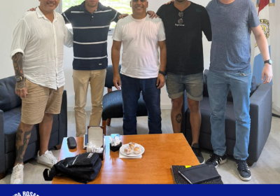 Reunión con Mariano Romero sobre temas portuarios