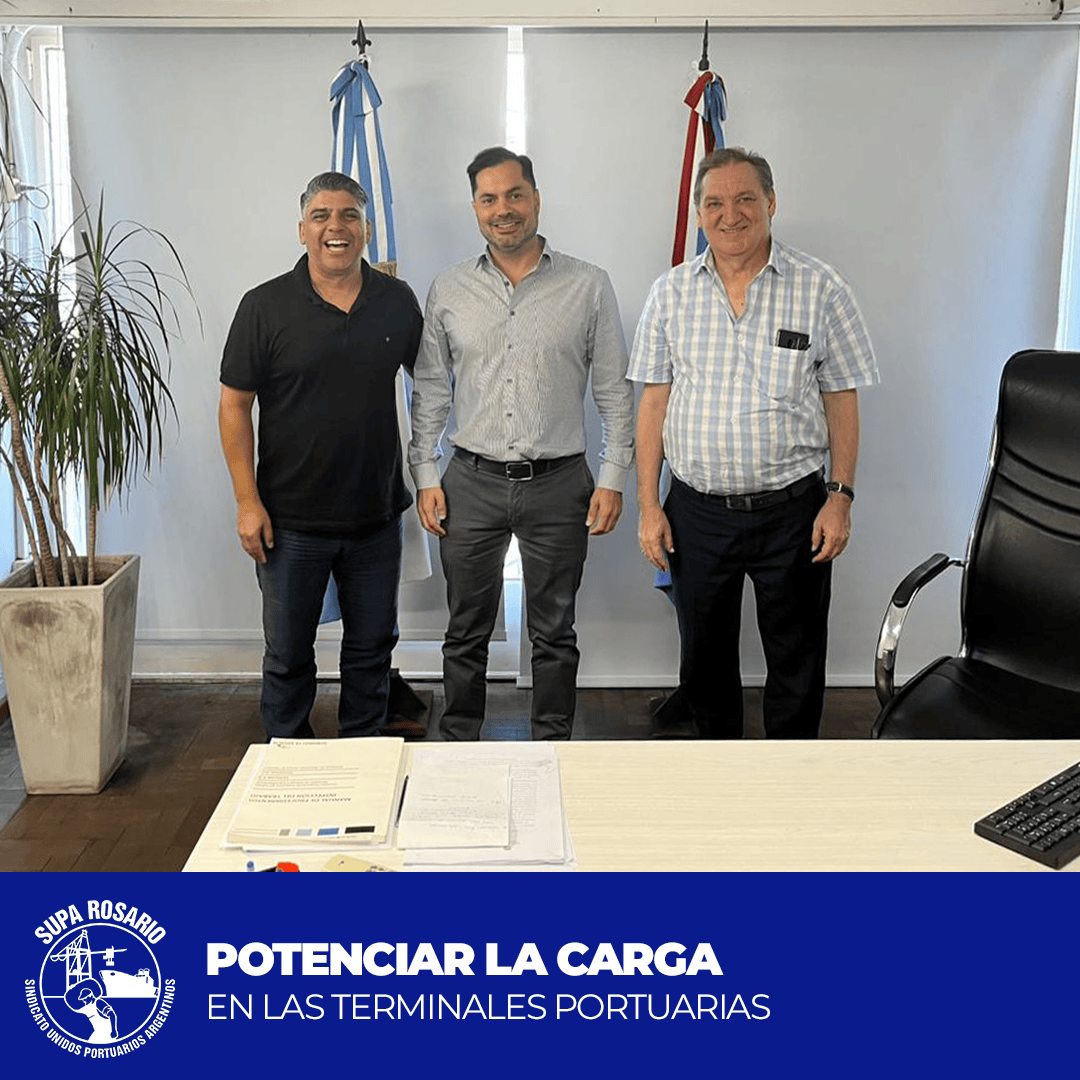 Reunión entre el Secretario General del SUPA y el Ministro de Trabajo