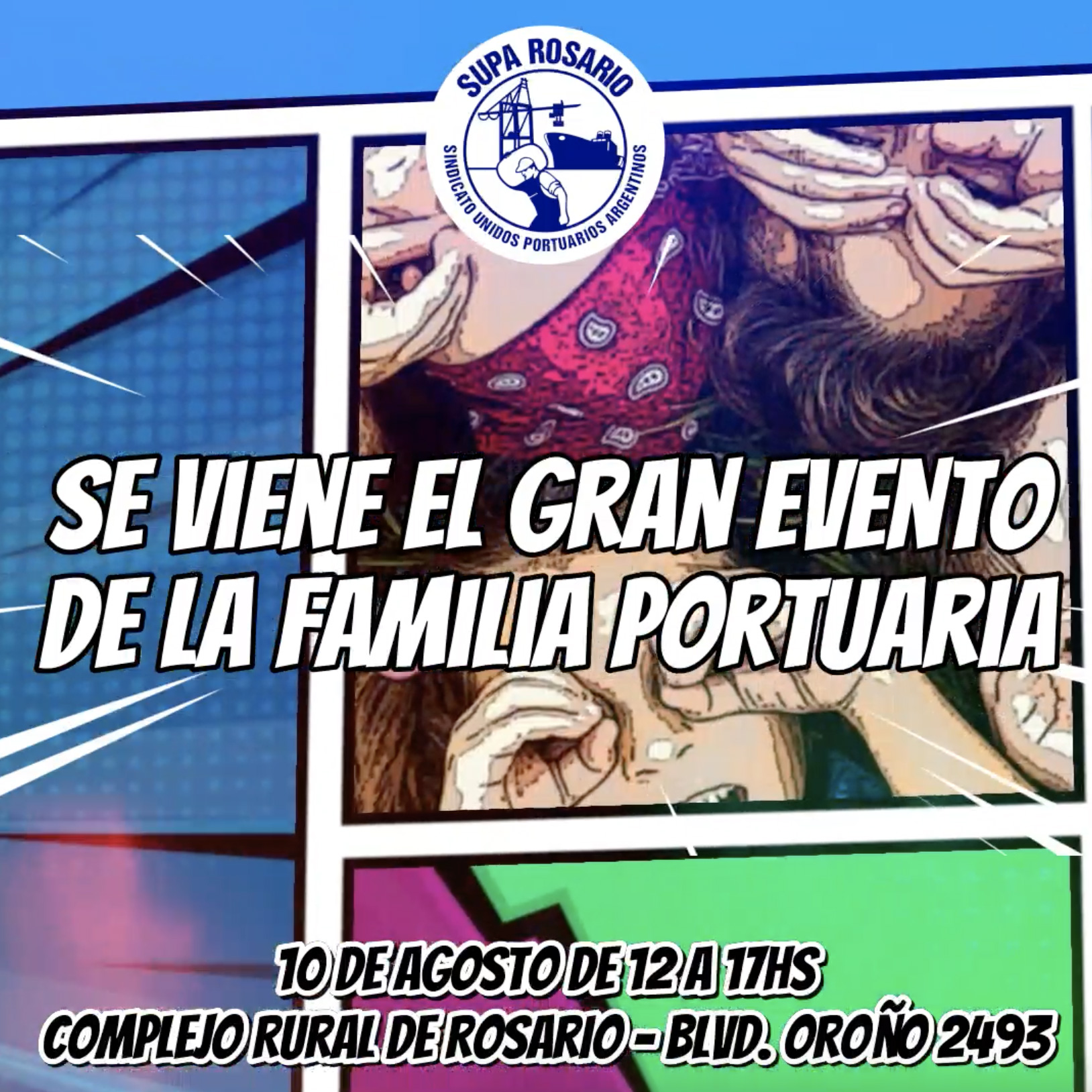 Niños y niñas disfrutando en el evento del Día de las Infancias