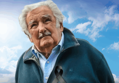 José Pepe Mujica en un acto de justicia social
