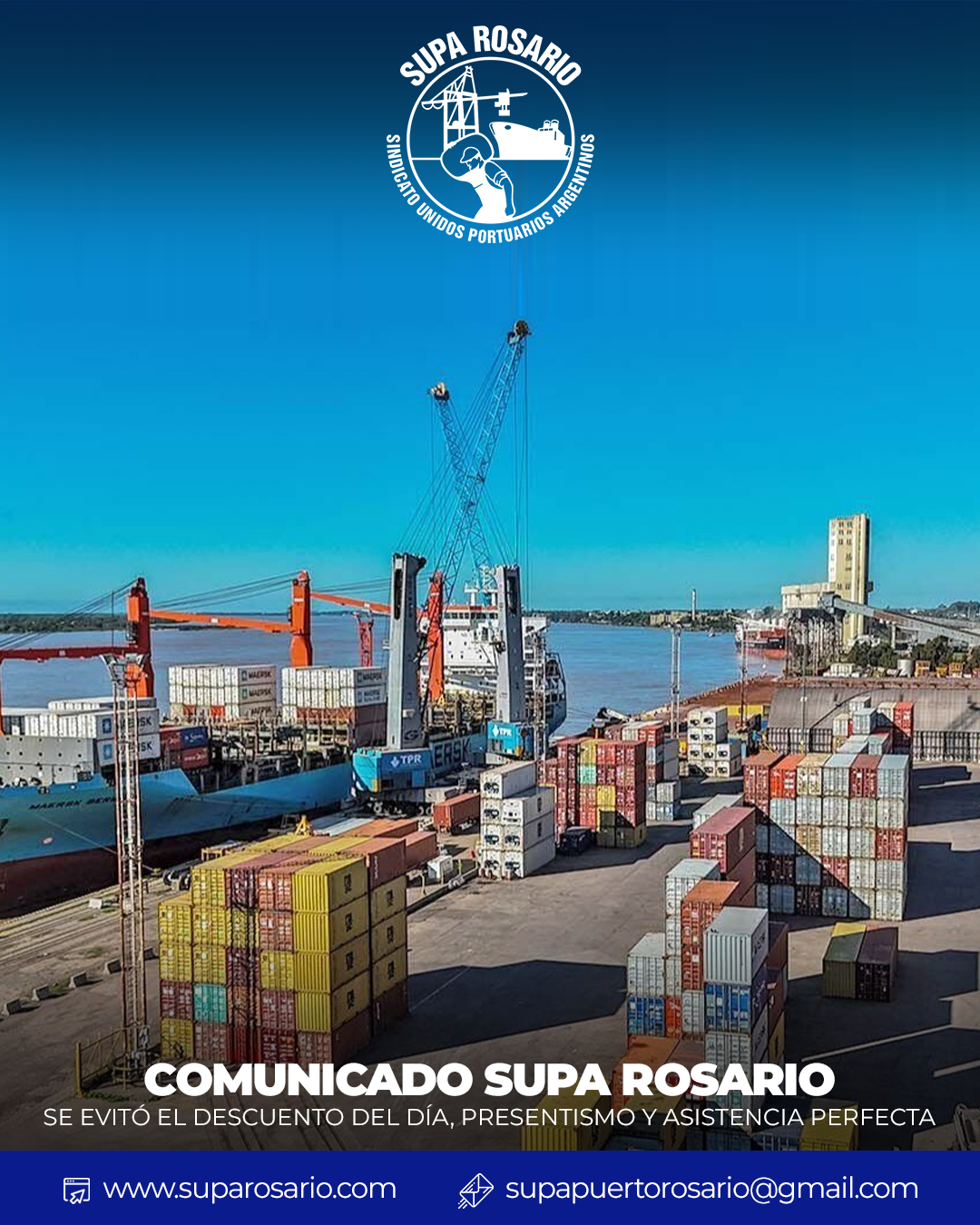 Reunión de negociaciones entre SUPA Rosario y TPR