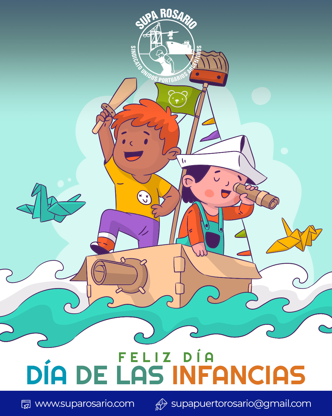 Celebración del Día de las Infancias en SUPA Rosario