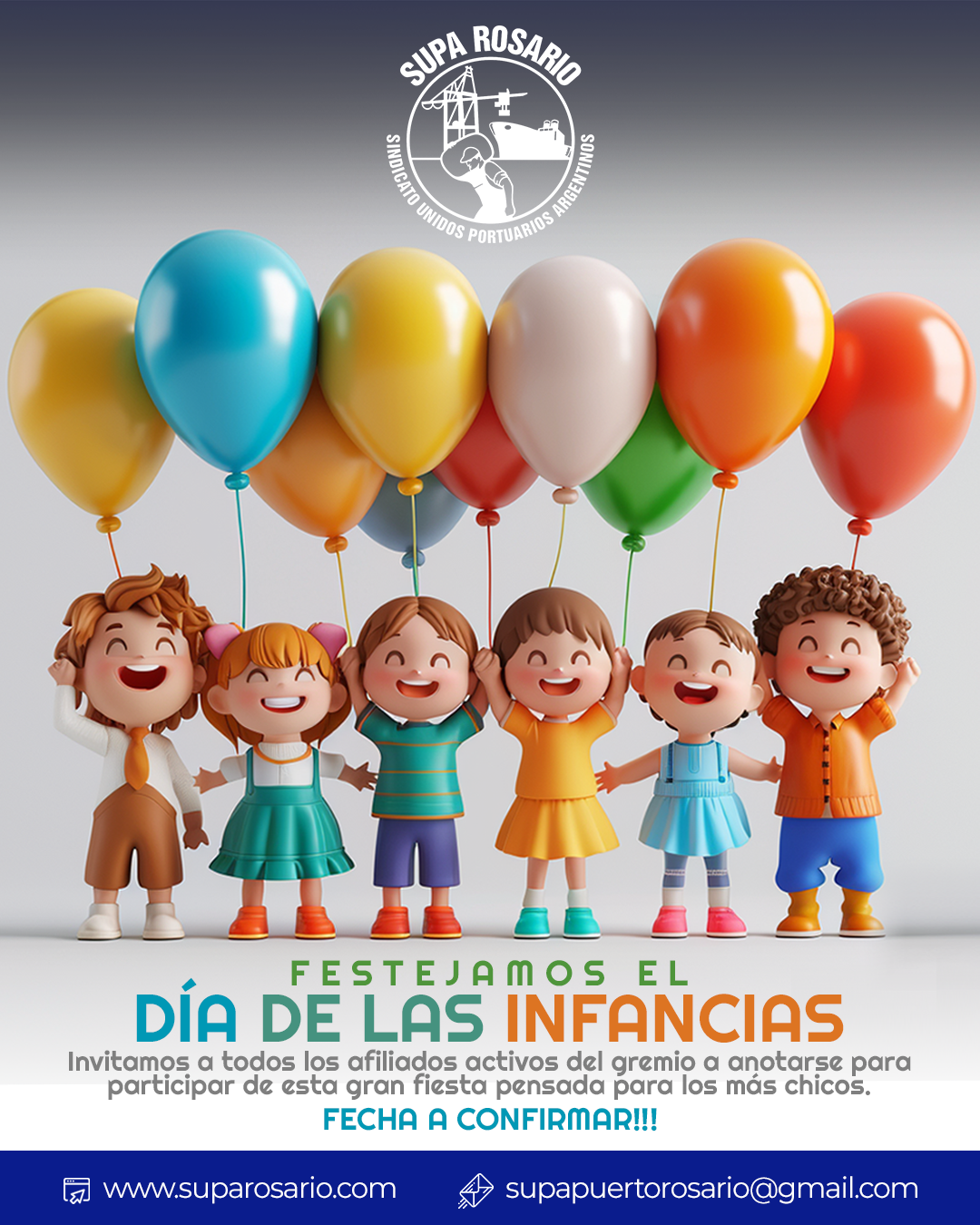 Niños disfrutando de actividades en SUPA Rosario