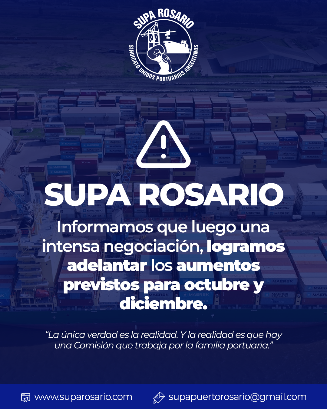 Reunión de negociación salarial en SUPA Rosario