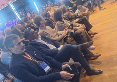 César Aybar en el Business Forum representando a SUPA Rosario