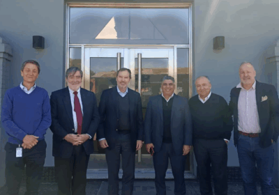 Reunión entre el Secretario General del SUPA y Richard Von Appen del Grupo Ultramar