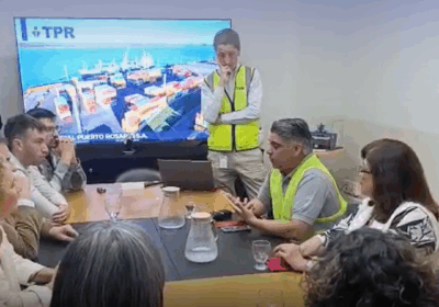 Reunión de la Comisión de Puertos y Vías Navegables con SUPA Rosario