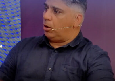 César Aybar durante la entrevista en Panorama Gremial