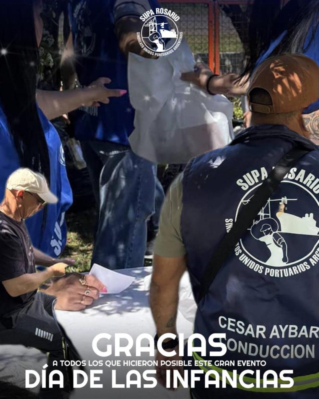 Celebración del Día de las Infancias en SUPA Rosario con niños y familias
