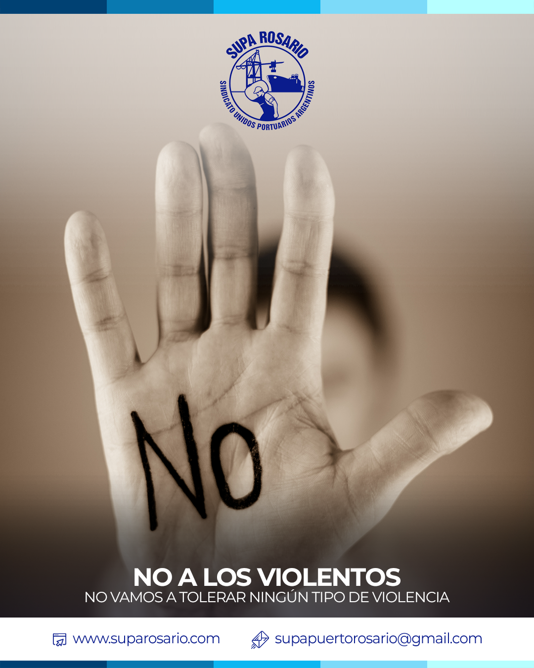 Reunión del SUPA Rosario contra la violencia