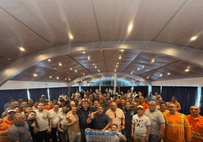 Reunión del Secretariado Nacional de la FEPA con estibadores portuarios
