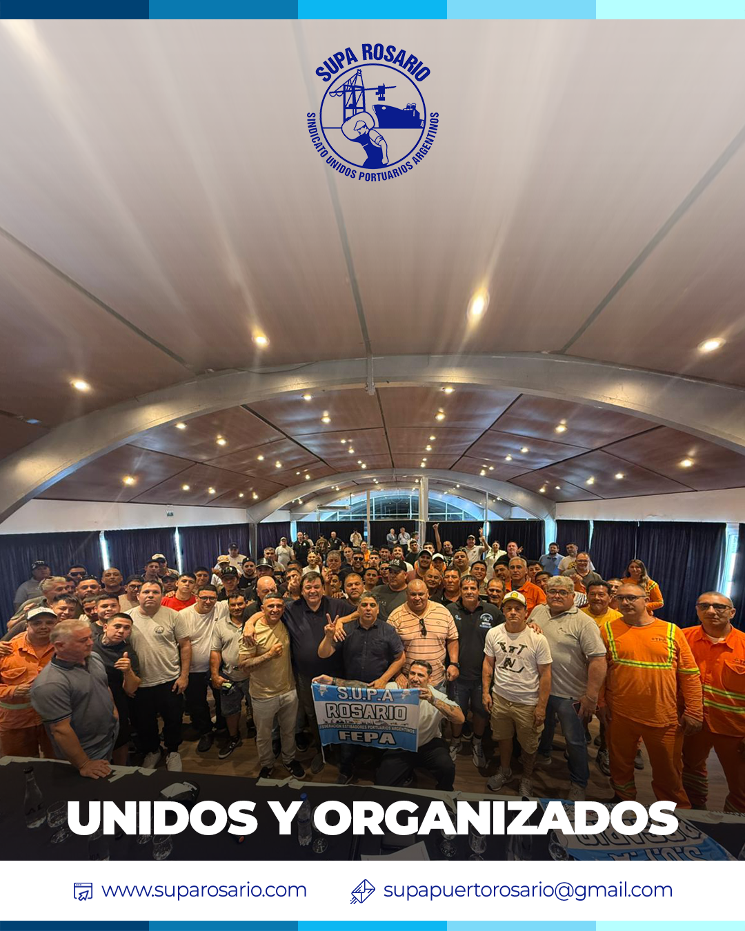 Reunión del Secretariado Nacional de la FEPA con estibadores portuarios