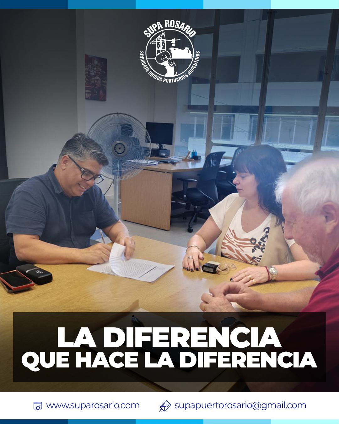 Reunión de la Comisión Directiva del SUPA Rosario
