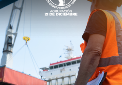 Celebración del Día del Trabajador en el puerto