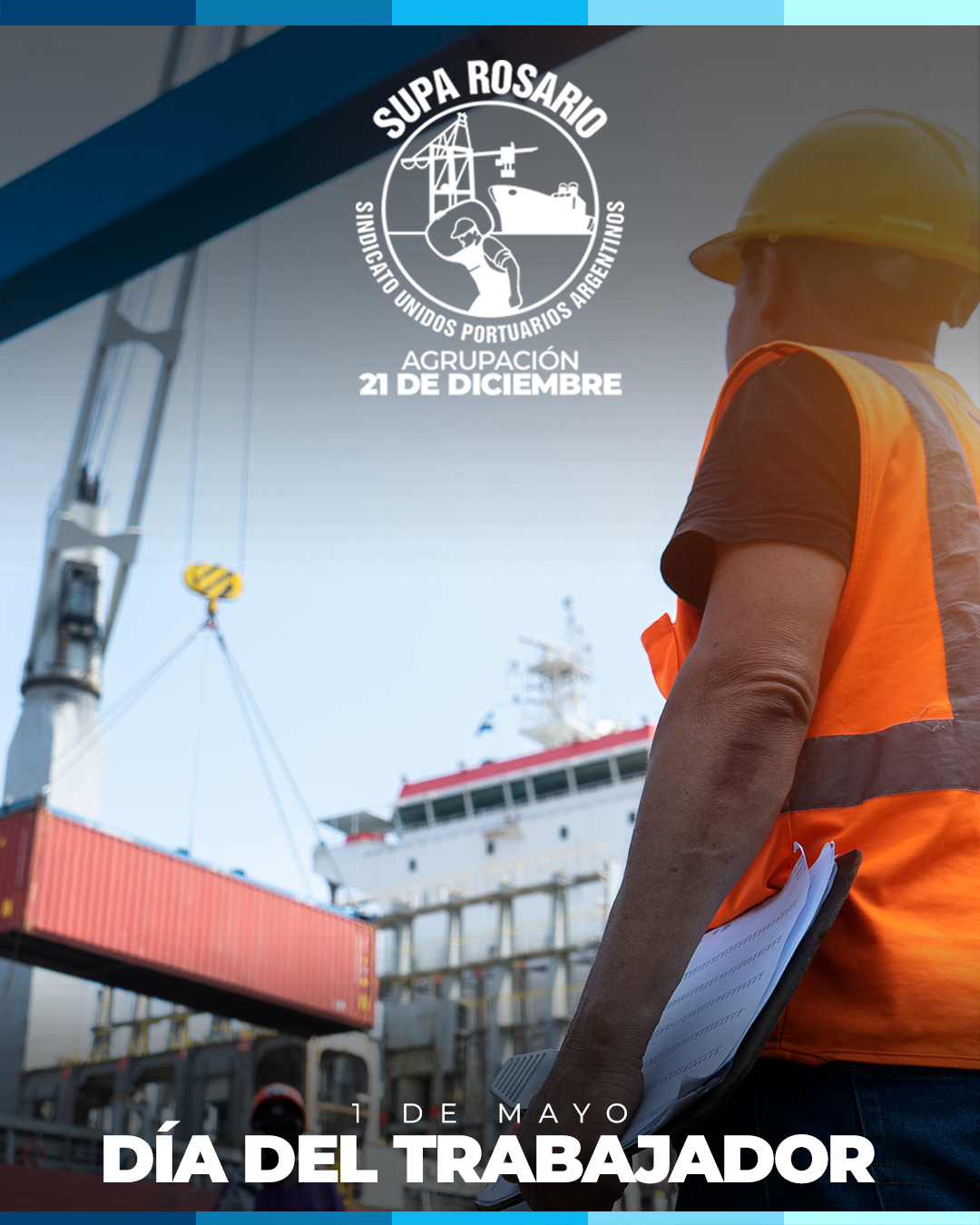 Celebración del Día del Trabajador en el puerto